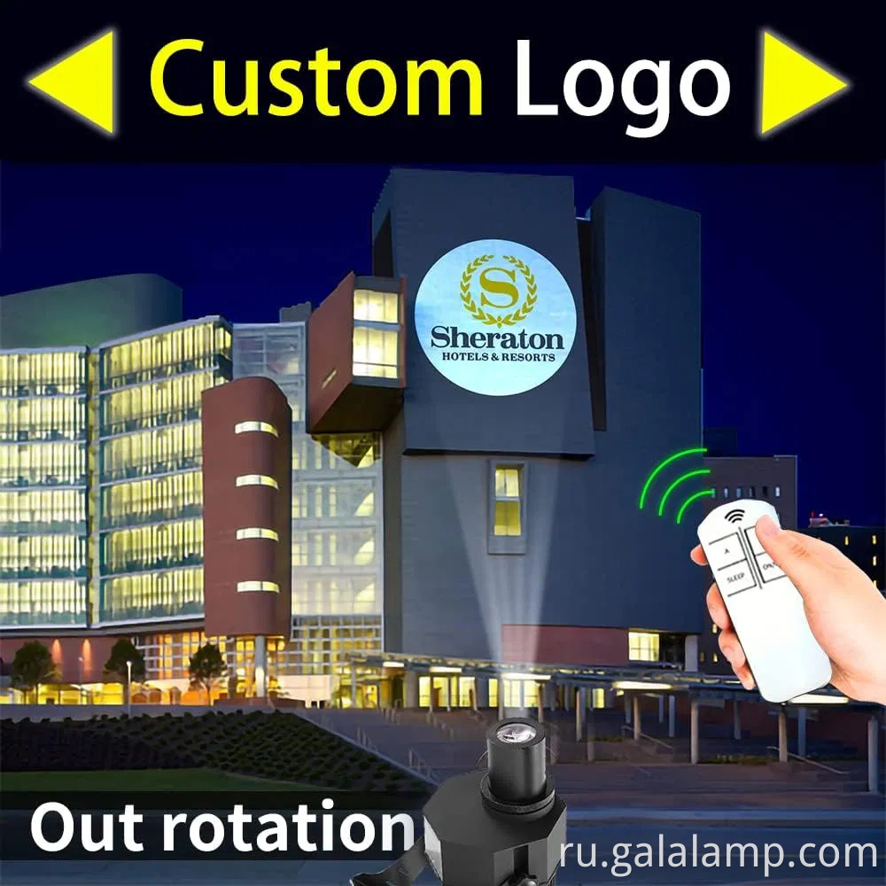 Светодиодный проектор на открытом воздухе 150 Вт для логотипа и рекламы